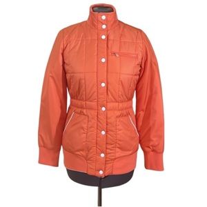 NWOT Adidas Climaproof Orange Sample Jacket Size Medium